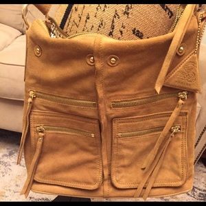 Sorial Suede Crossbody Purse